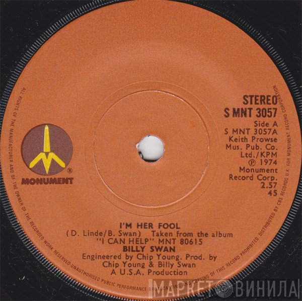Billy Swan - I'm Her Fool
