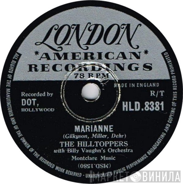 Billy Vaughn And His Orchestra, The Hilltoppers - Marianne / You're Wasting Your Time