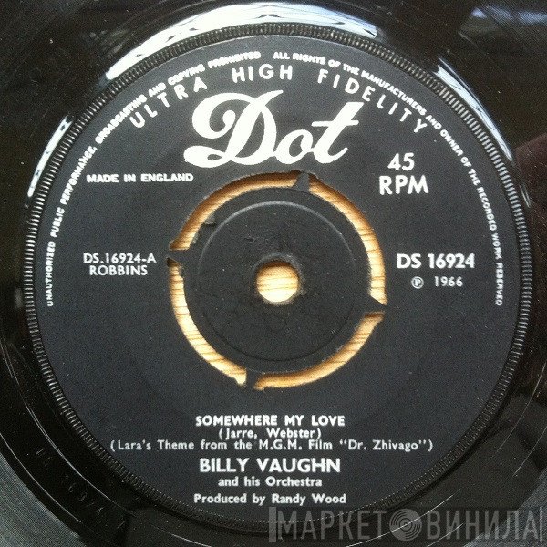 Billy Vaughn - Somewhere My Love