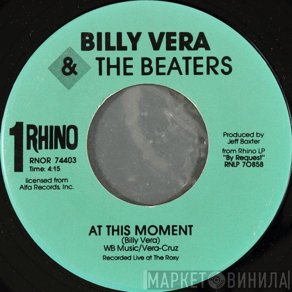 Billy Vera & The Beaters - At This Moment