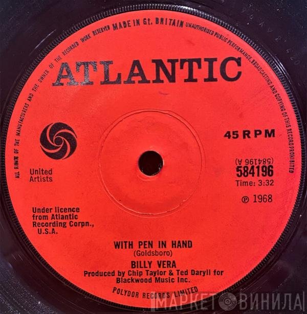 Billy Vera  - With Pen In Hand