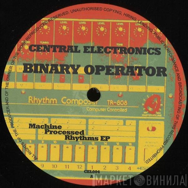 Binary Operator  - Machine Processed Rhythms EP