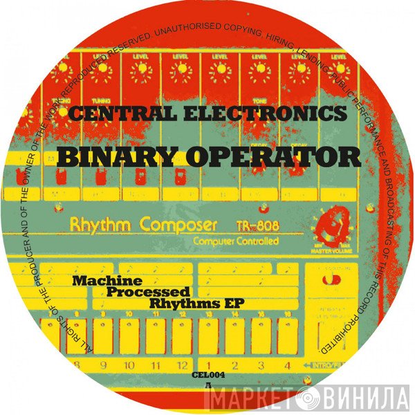 Binary Operator  - Machine Processed Rhythms EP