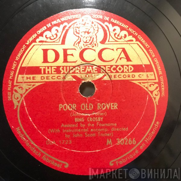 Bing Crosby  - Poor Old Rover / El Rancho Grande (My Ranch)