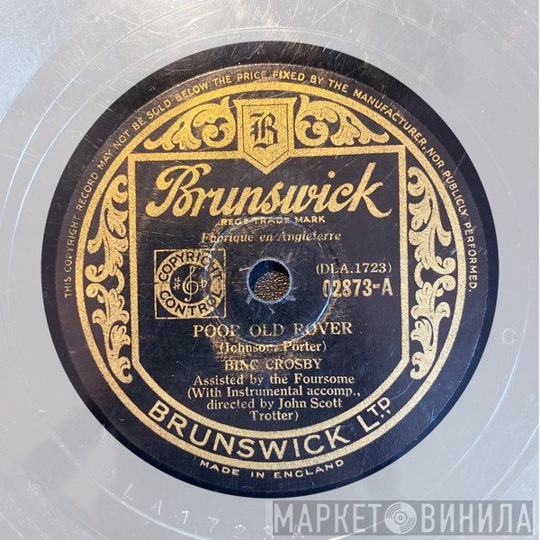 Bing Crosby  - Poor Old Rover / El Rancho Grande