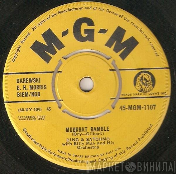 Bing Crosby, Satchmo  - Muskrat Ramble / Dardanella