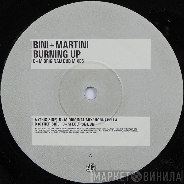 Bini & Martini - Burning Up