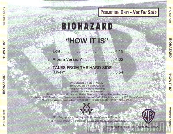 Biohazard - How It Is
