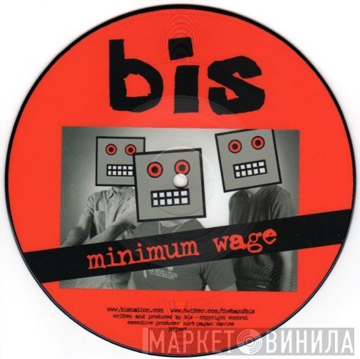 Bis, Ghosts Of Dead Airplanes - Minimum Wage / Hair Metal Shame