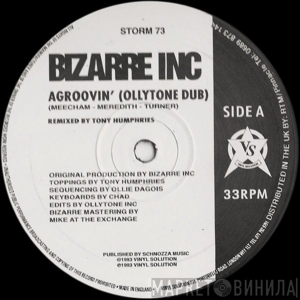 Bizarre Inc - Agroovin'
