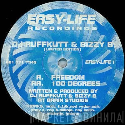 Bizzy B, DJ Ruffkutt - Freedom / 100 Degrees