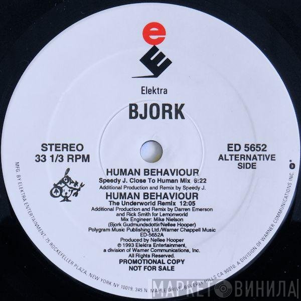 Björk  - Human Behaviour