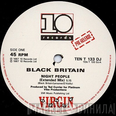 Black Britain - Night People