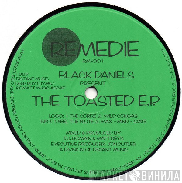 Black Daniels - The Toasted E.P.