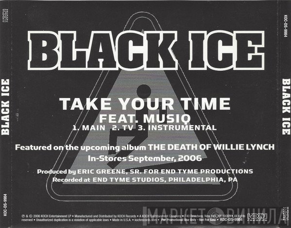 Black Ice  Feat. Musiq Soulchild  - Take Your Time