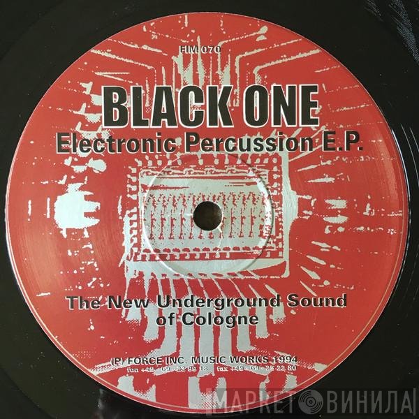 Black One - Electronic Percussion E.P.
