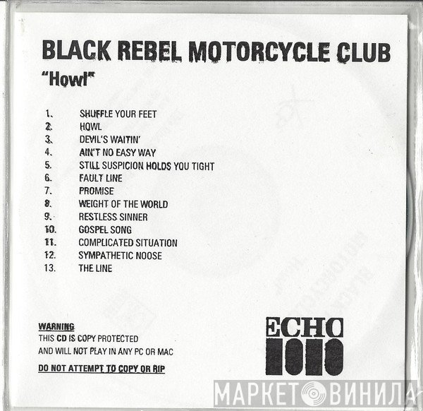 Black Rebel Motorcycle Club  - Howl