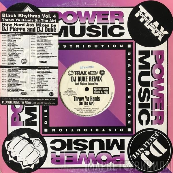 Black Rhythms - Throw Ya Hands (In The Air)