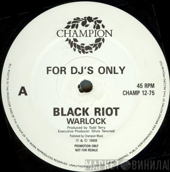 Black Riot - Warlock
