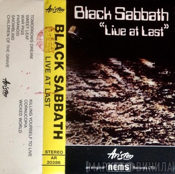 Black Sabbath  - Live At Last