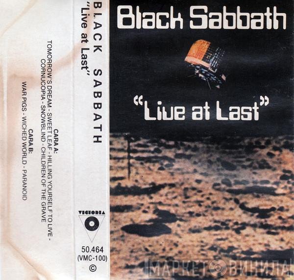 Black Sabbath  - Live At Last