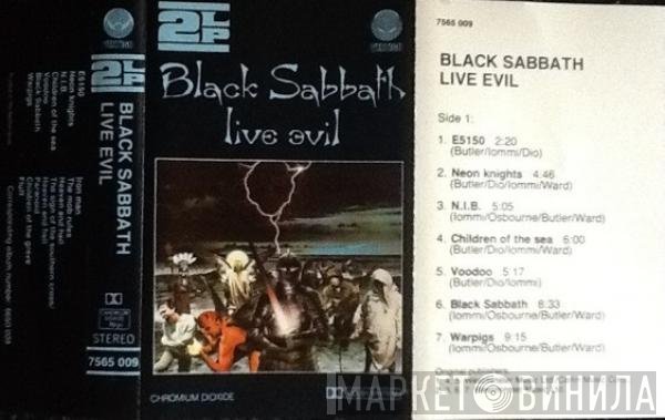 Black Sabbath  - Live Evil