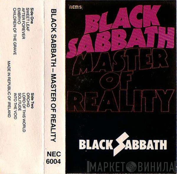Black Sabbath  - Master Of Reality