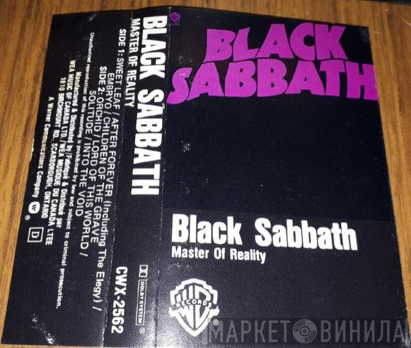 Black Sabbath  - Master Of Reality