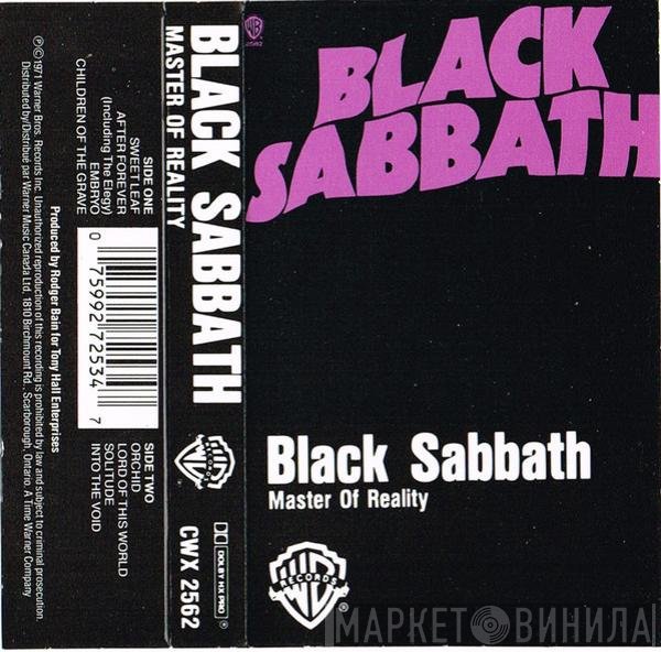 Black Sabbath  - Master Of Reality