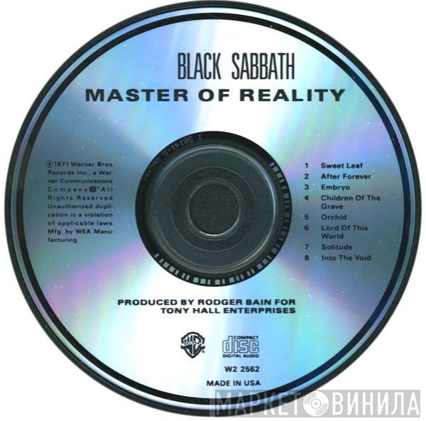 Black Sabbath  - Master Of Reality