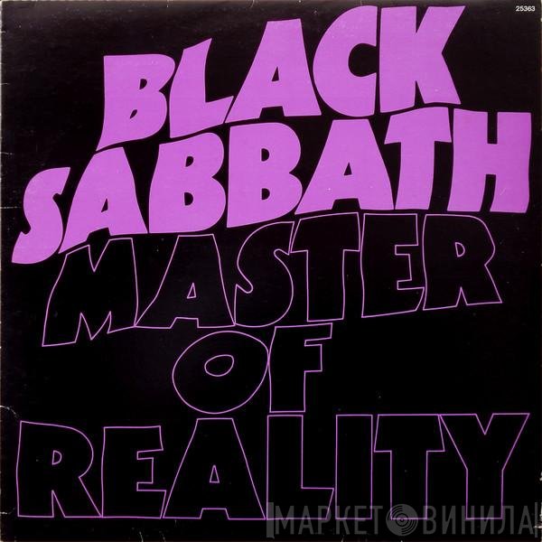 Black Sabbath  - Master Of Reality