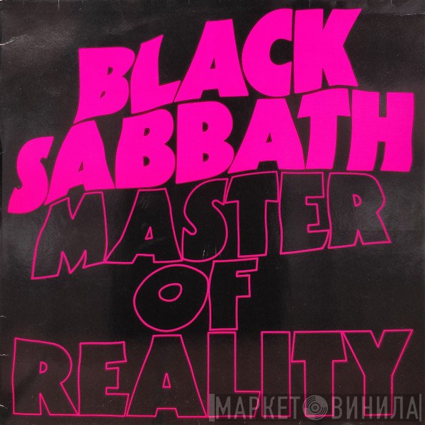 Black Sabbath  - Master Of Reality