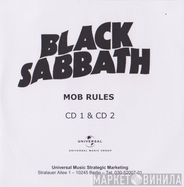 Black Sabbath  - Mob Rules