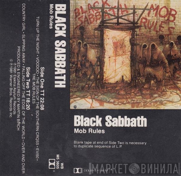 Black Sabbath  - Mob Rules
