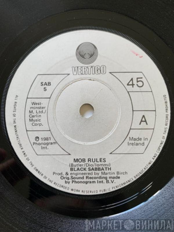 Black Sabbath - Mob Rules