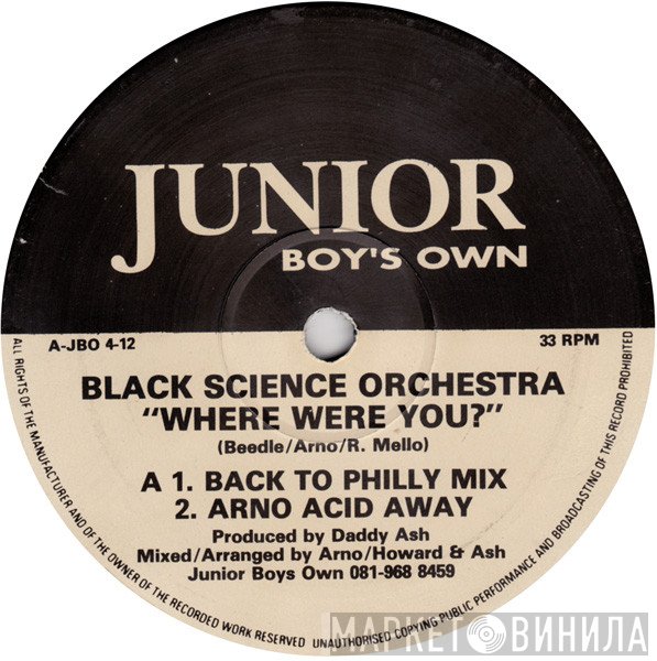 Black Science Orchestra  - Where Were You?
