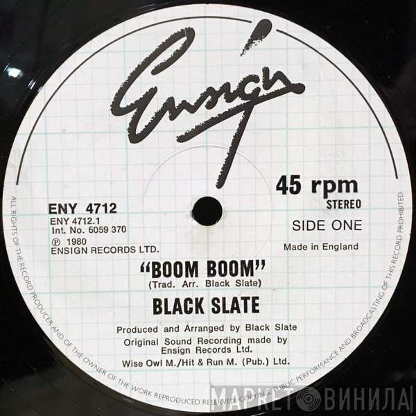Black Slate - Boom Boom / Legalize Collie Herb