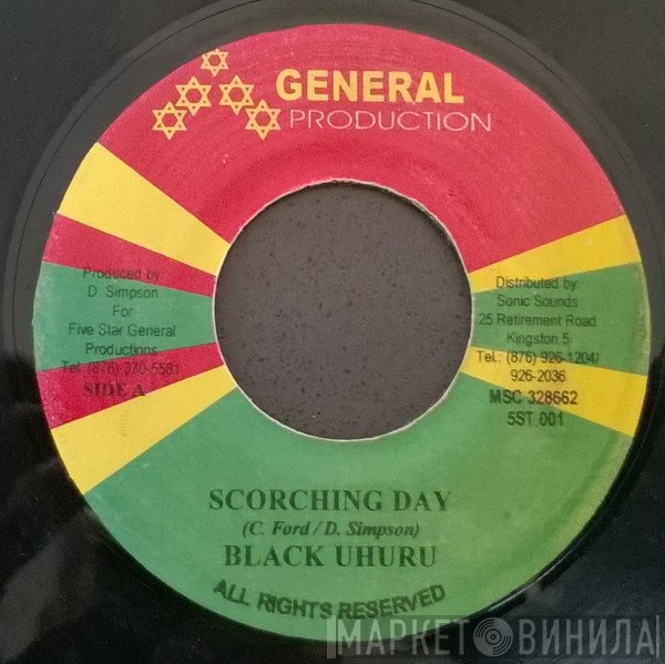 Black Uhuru, Ras Myrhdak - Scorching Day / Love You Three