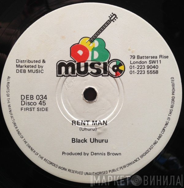 Black Uhuru  - Rent Man