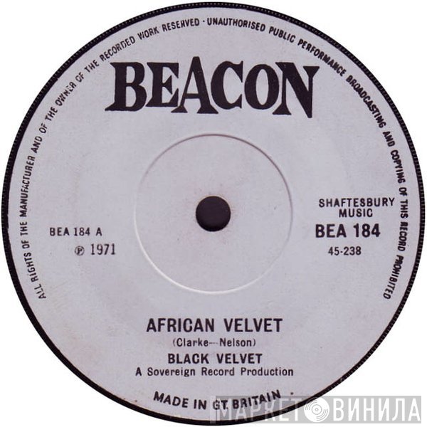Black Velvet - African Velvet