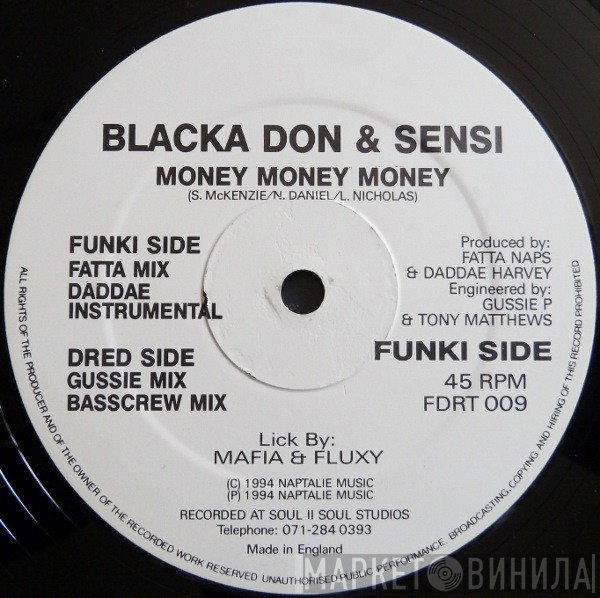Blacka Don, Sensi  - Money Money Money