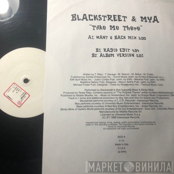 Blackstreet & Mya  - Take Me There