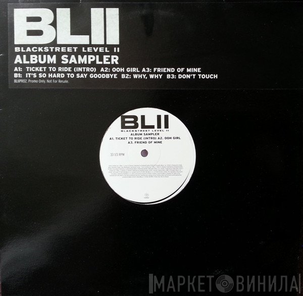 Blackstreet - Level II Album Sampler