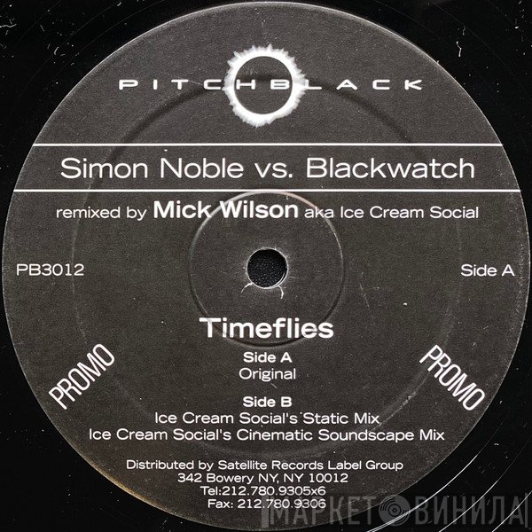 Blackwatch, Simon Noble - Timeflies