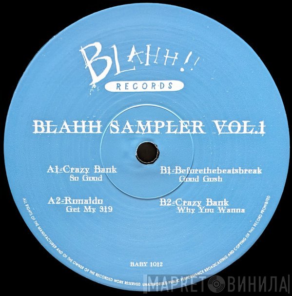  - Blahh Sampler Vol 1