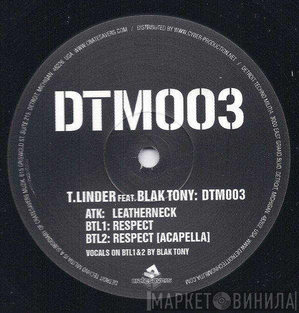 Blak Tony, T.Linder - DTM003