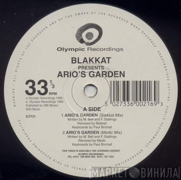 Blakkat - Ario's Garden
