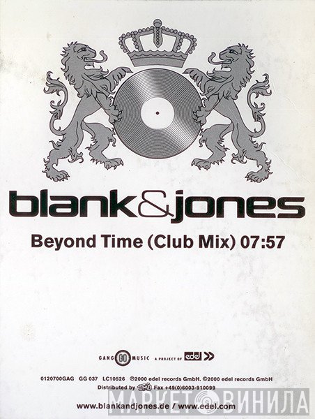 Blank & Jones  - Beyond Time (Club Mix)