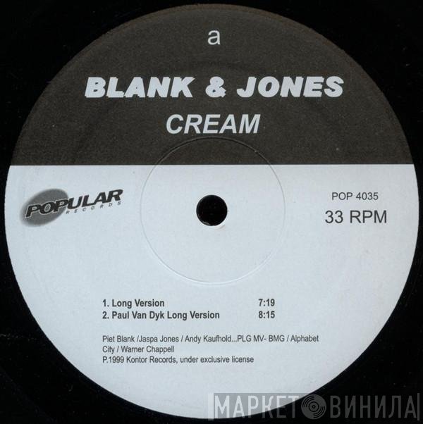 Blank & Jones  - Cream