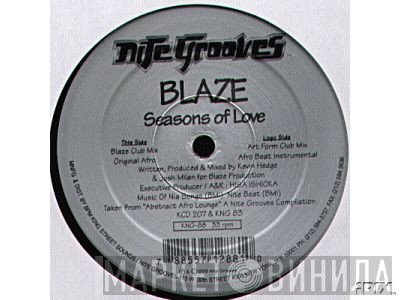 Blaze - Seasons Of Love